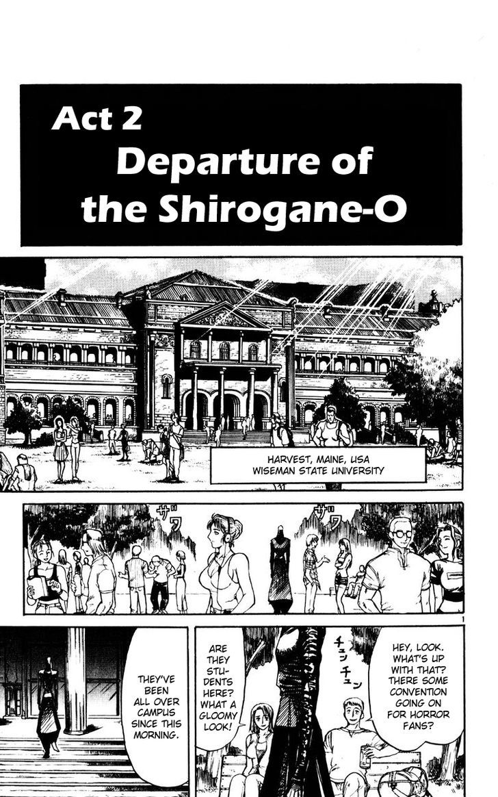 Karakuri Circus Chapter 158 : Karakuri〜Final Act—Act 2: Departure Of The Shirogane-O - Picture 2