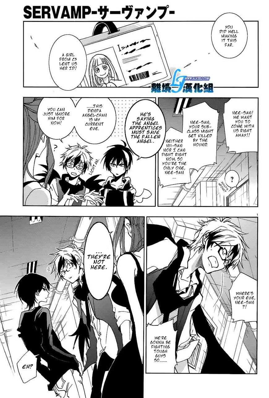 Servamp Chapter 56 : A Windowless Room - Picture 3