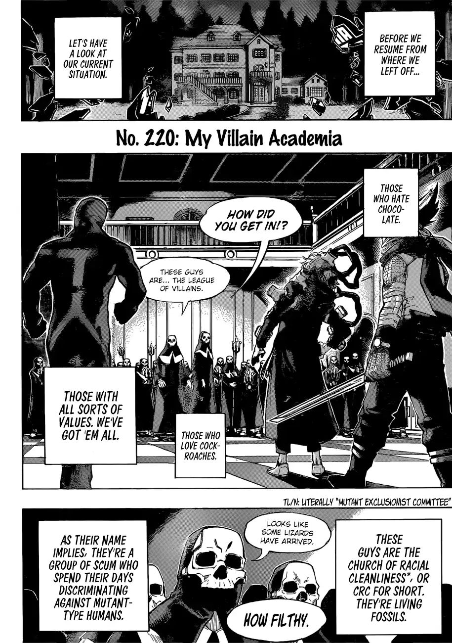 Boku No Hero Academia Chapter 220: My Villain Academia - Picture 3