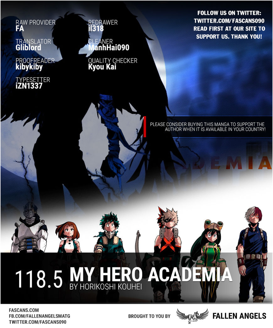 Boku No Hero Academia Chapter 118.5 : Volume 13 Omake - Picture 1