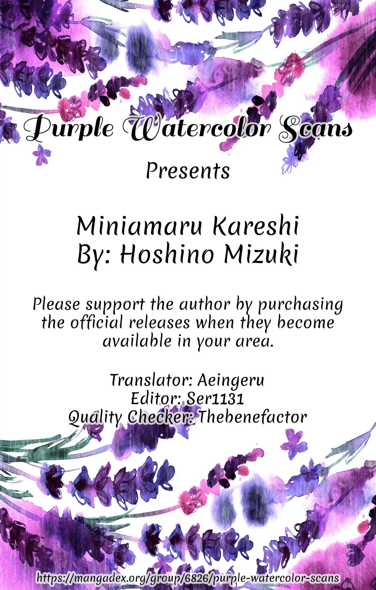 Miniamaru Kareshi Vol.1 Chapter 6 - Picture 1