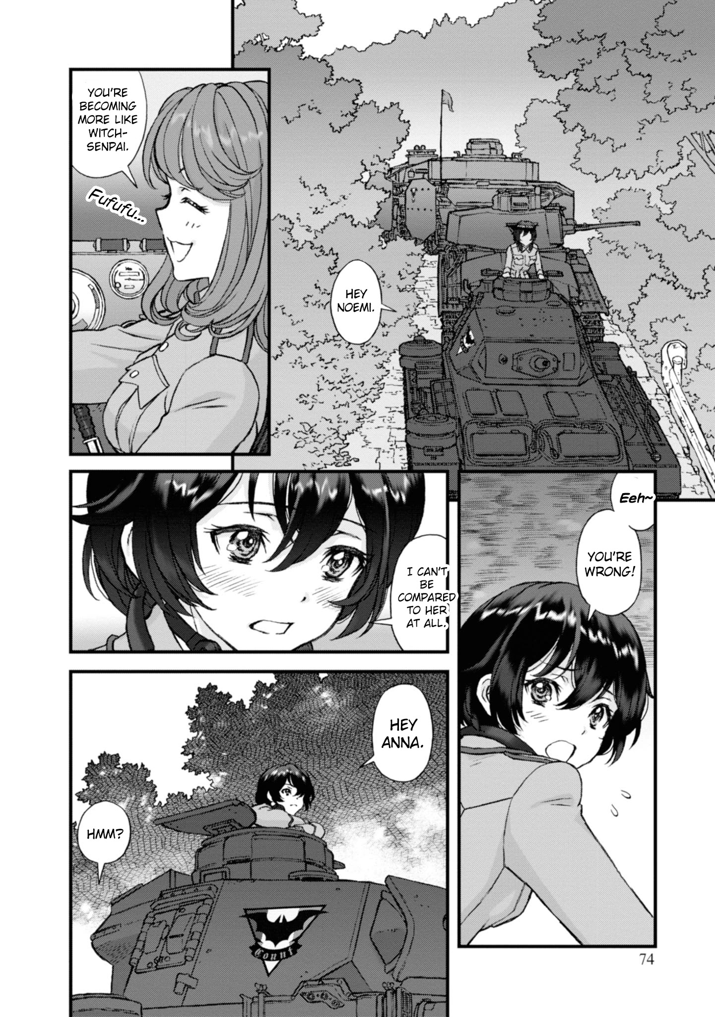 Girls Und Panzer - The Fir Tree And The Iron-Winged Witch Chapter 6 - Picture 3