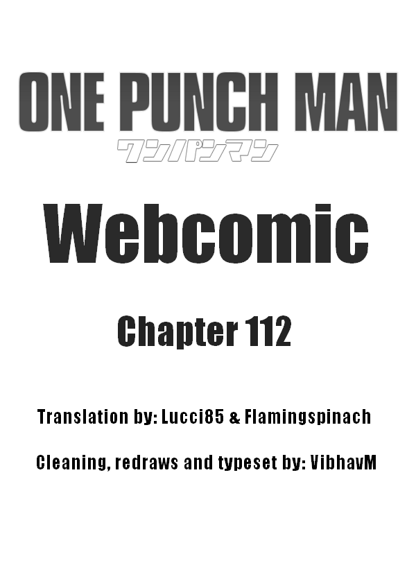Onepunch-Man (One) Chapter 112 - Picture 1