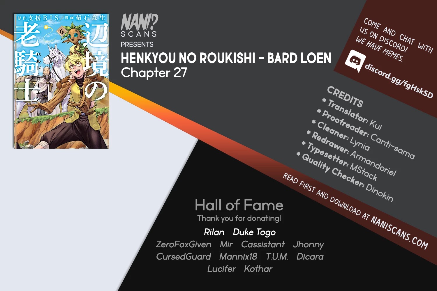 Henkyou No Roukishi - Bard Loen - Page 1