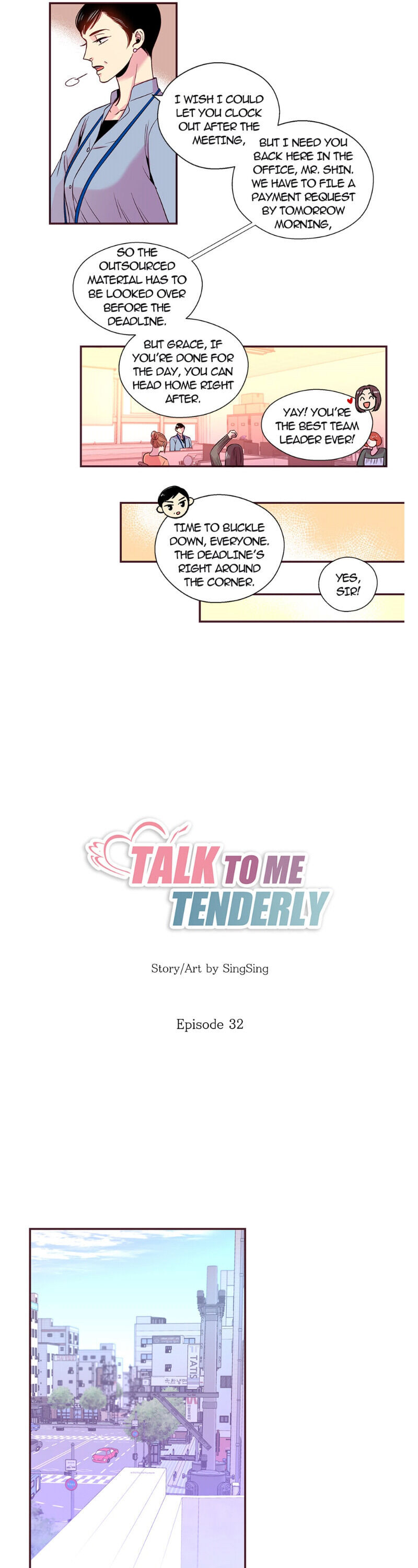 Talk To Me Tenderly Chapter 32 : He's Quite Persistent - Picture 2
