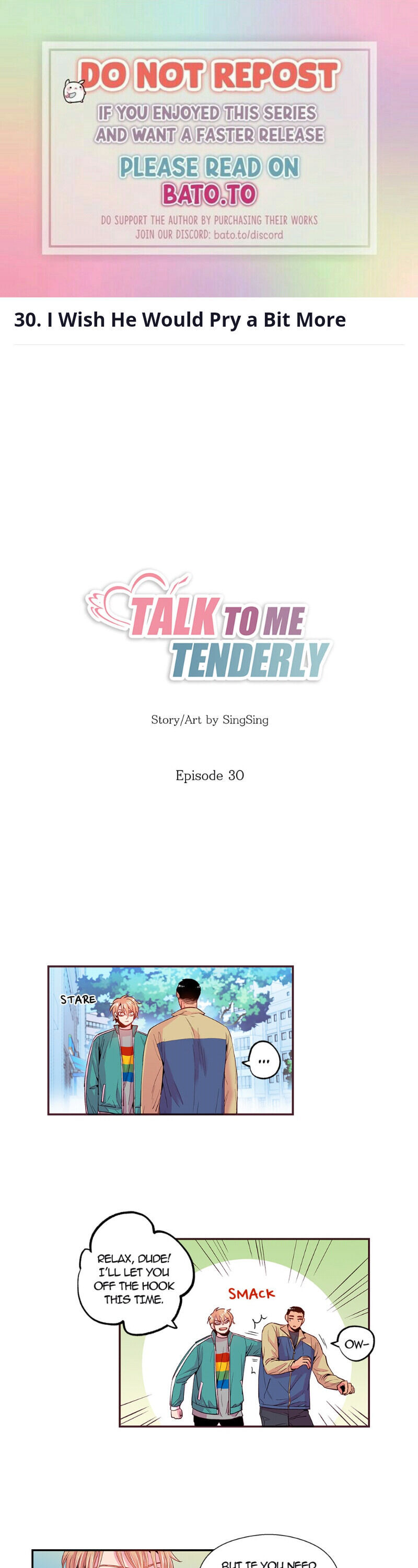 Talk To Me Tenderly - Page 1