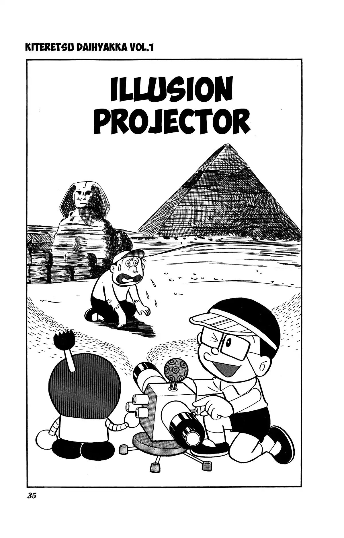 Kiteretsu Daihyakka Vol.1 Chapter 3: Illusion Projector - Picture 2