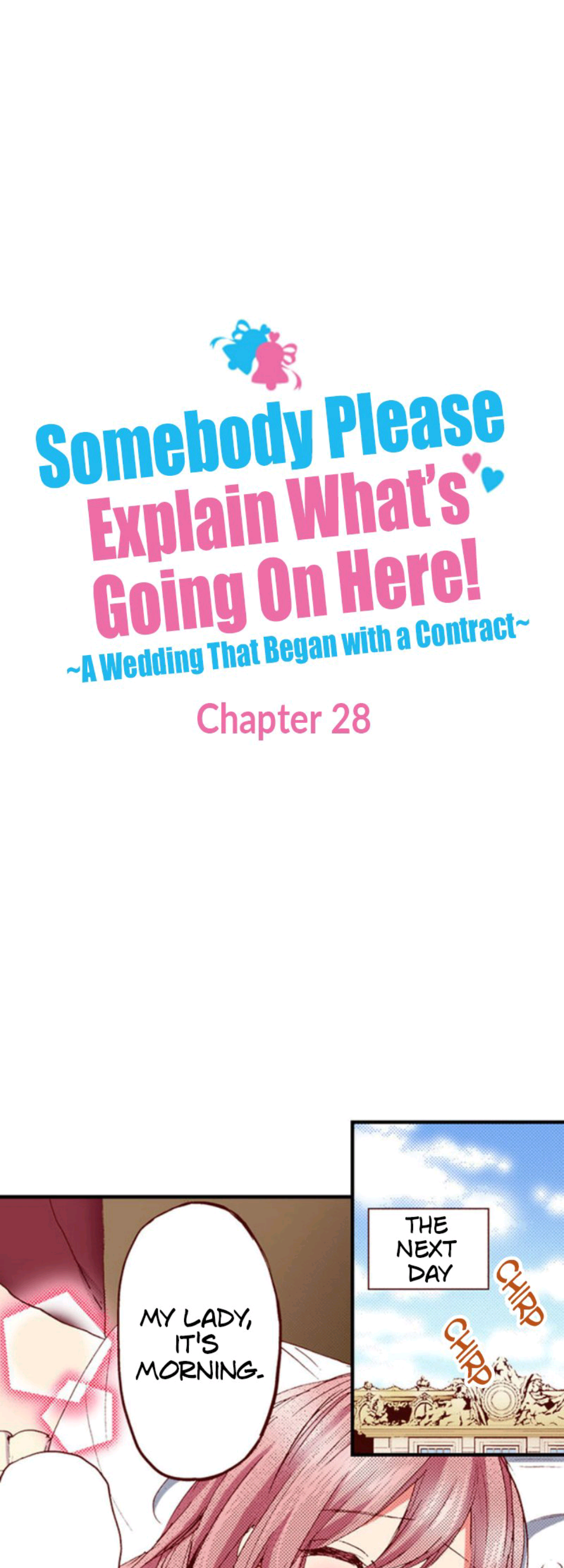 Somebody Please Explain What’S Going On Here! ~A Wedding That Began With A Contract~ - Page 1