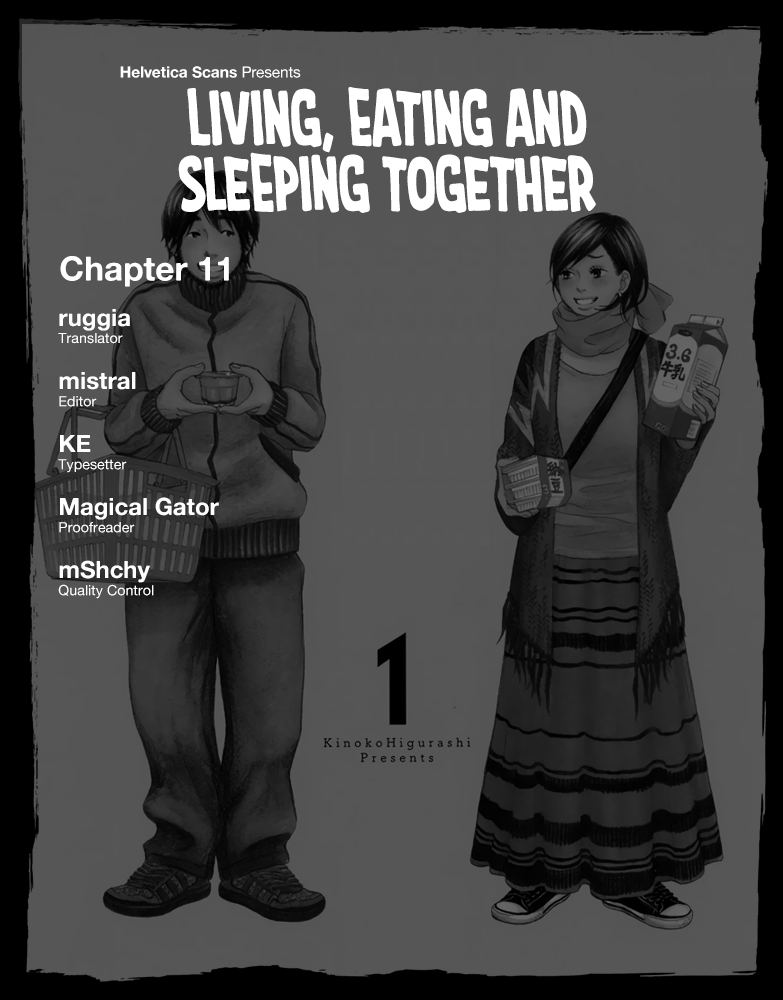 Living, Eating And Sleeping Together Vol.3 Chapter 11: Drinking Together - Picture 1