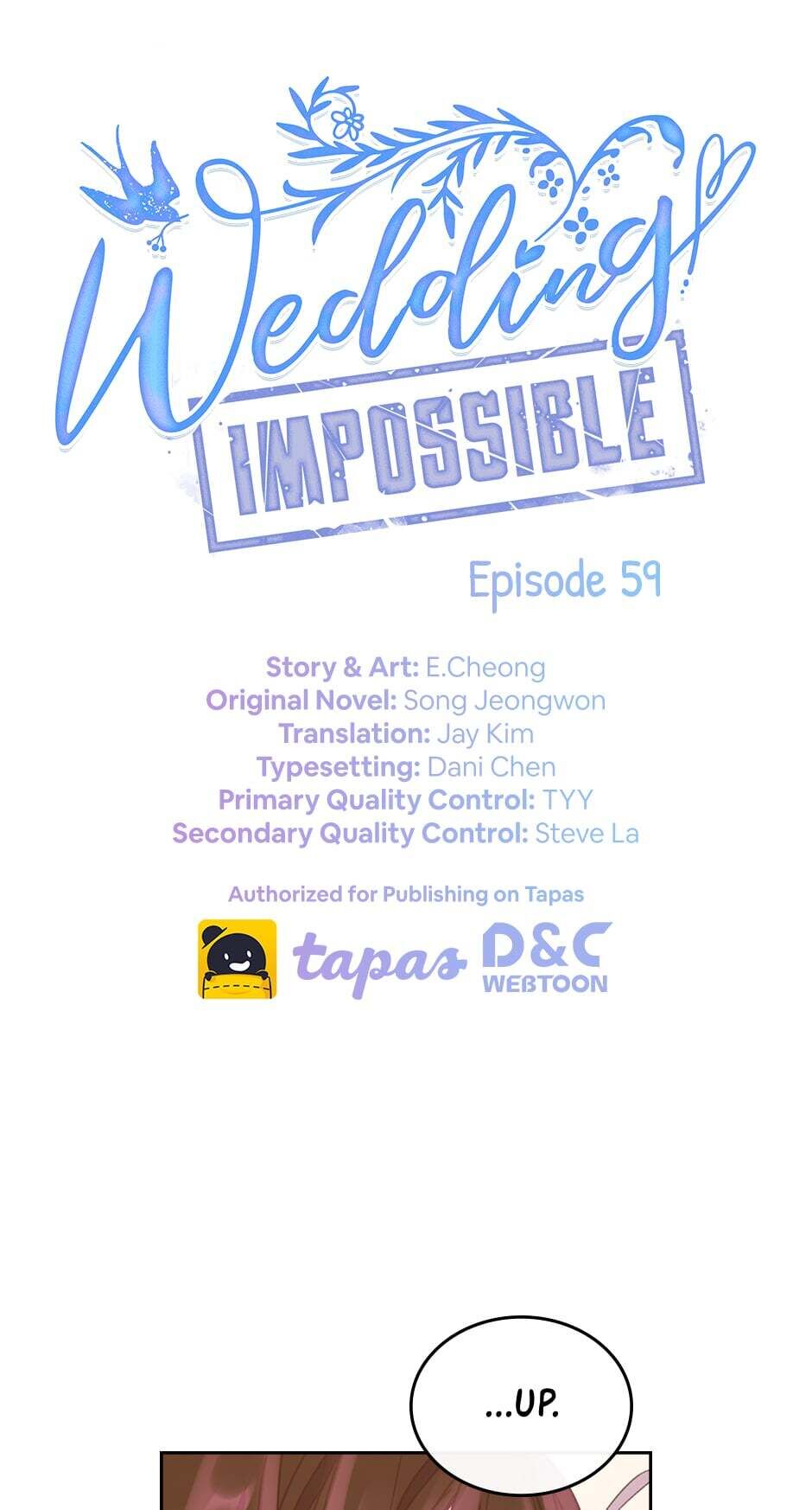 Wedding Impossible Chapter 59 - Picture 1