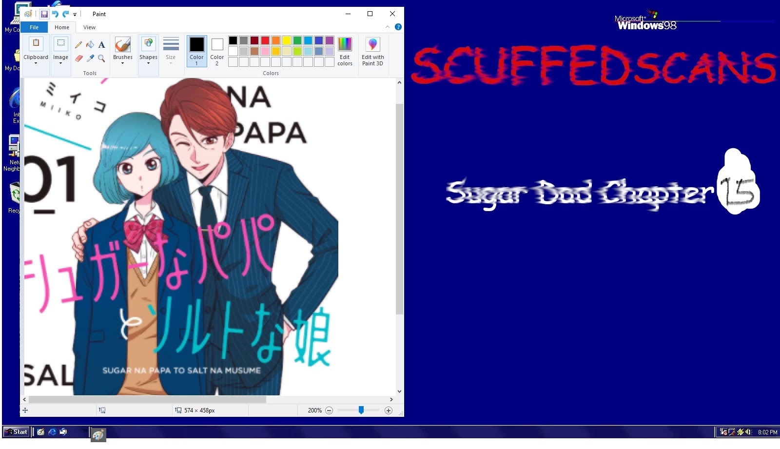 A Sugar-Sweet Dad And A Salty-Sour Daughter Chapter 15 [End] - Picture 1