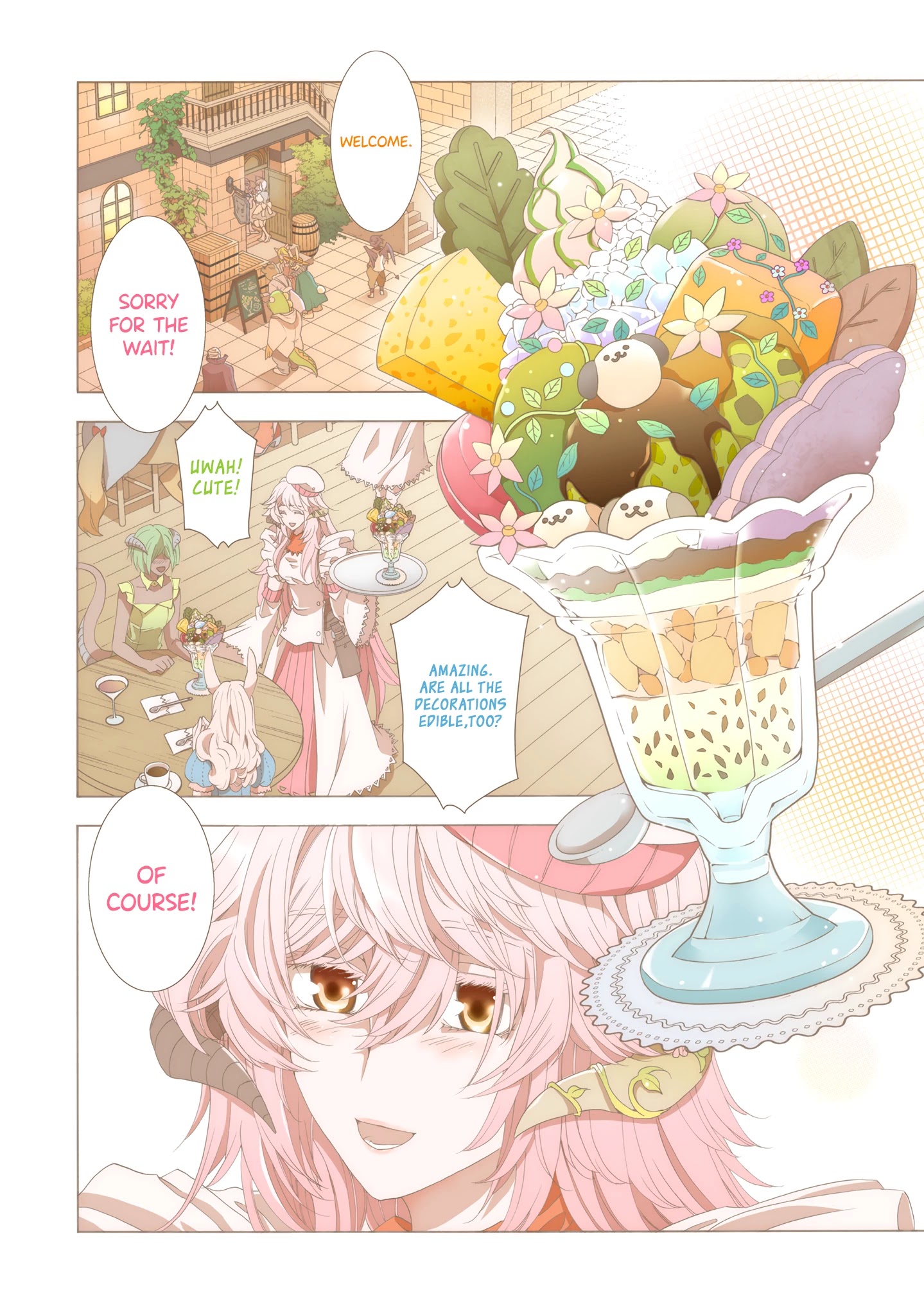 I Was Pleased To Make A Parfait For The Demon King - Page 2