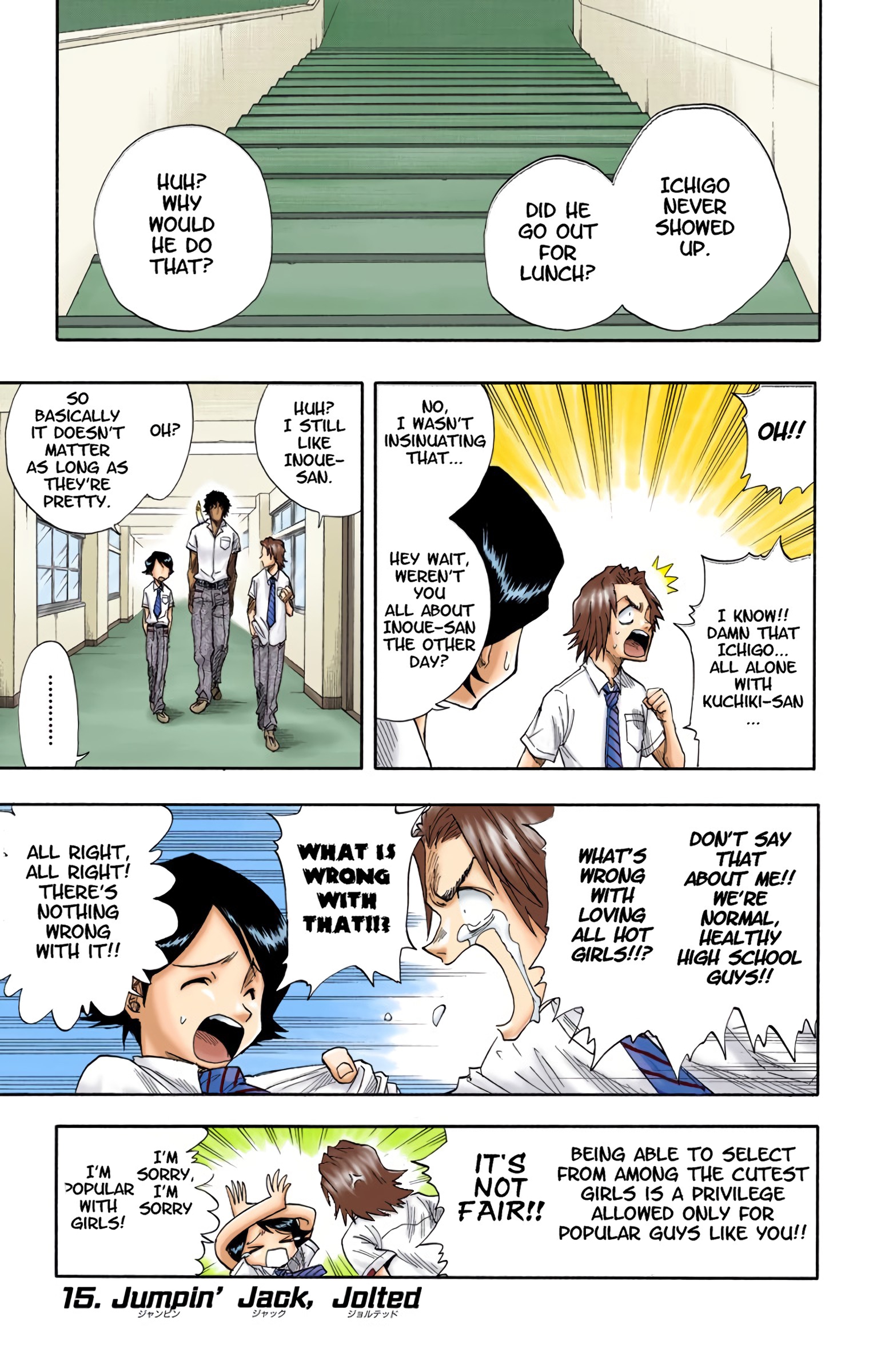 Bleach - Digital Colored Comics Vol.2 Chapter 15: Jumpin' Jack, Jolted - Picture 1