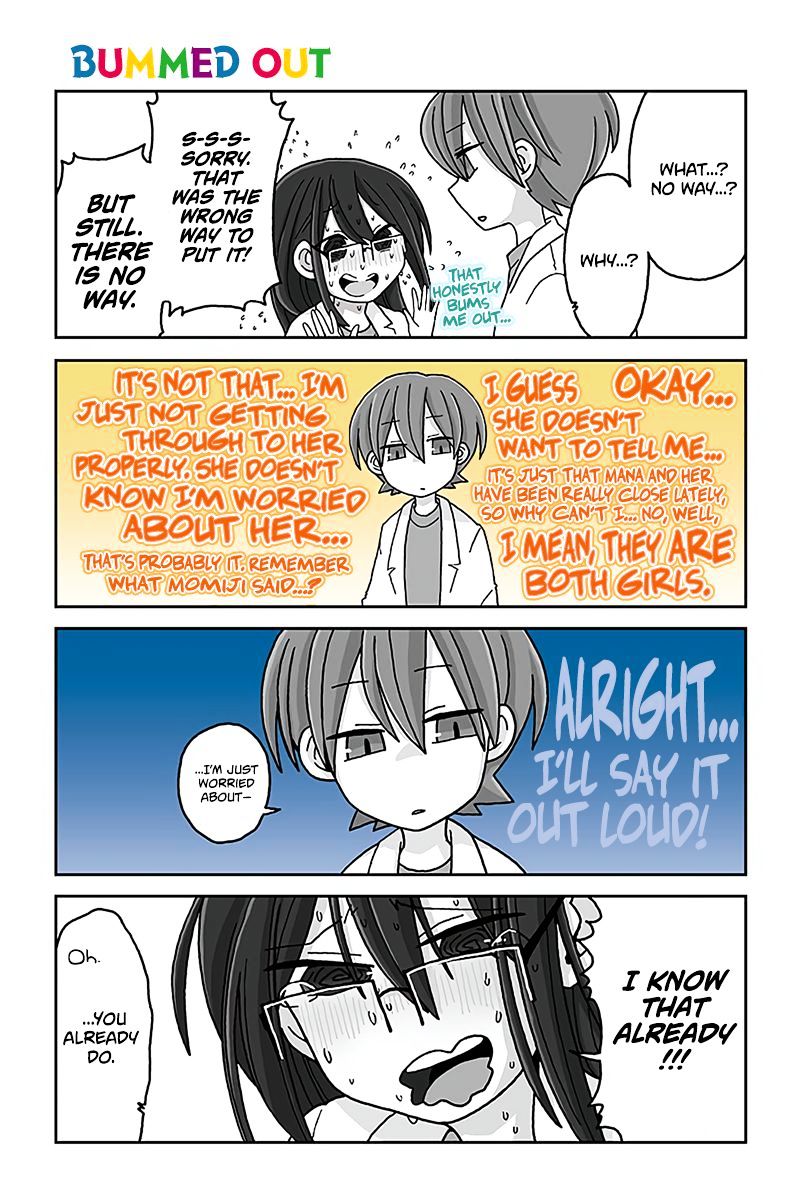 Mousou Telepathy Chapter 449 : Bummed Out - Picture 1