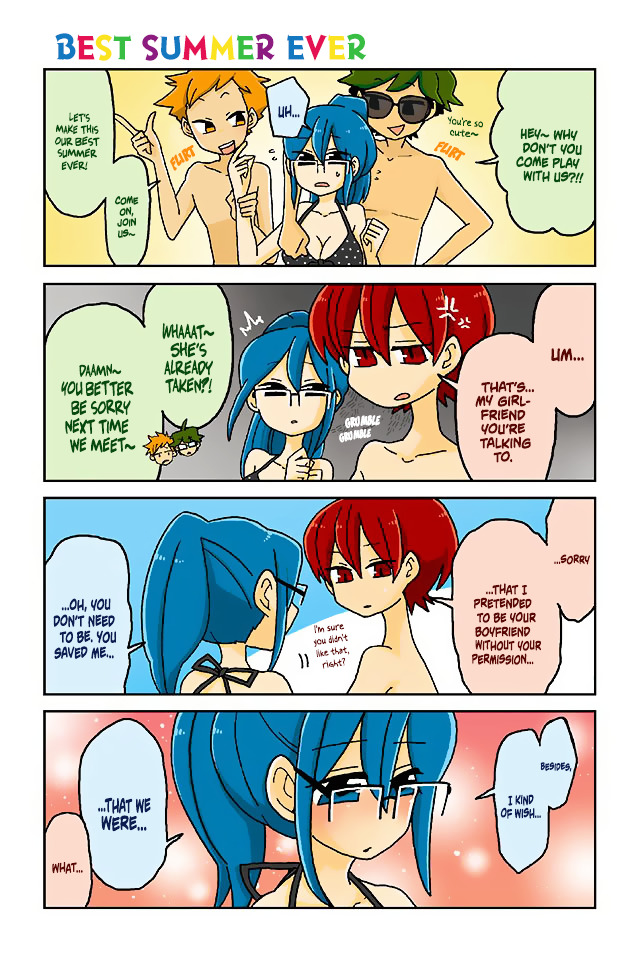 Mousou Telepathy Chapter 243 : Best Summer Ever - Picture 1