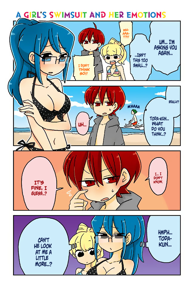 Mousou Telepathy Chapter 242 V2 : A Girl's Swimsuit And Her Emotions - Picture 1
