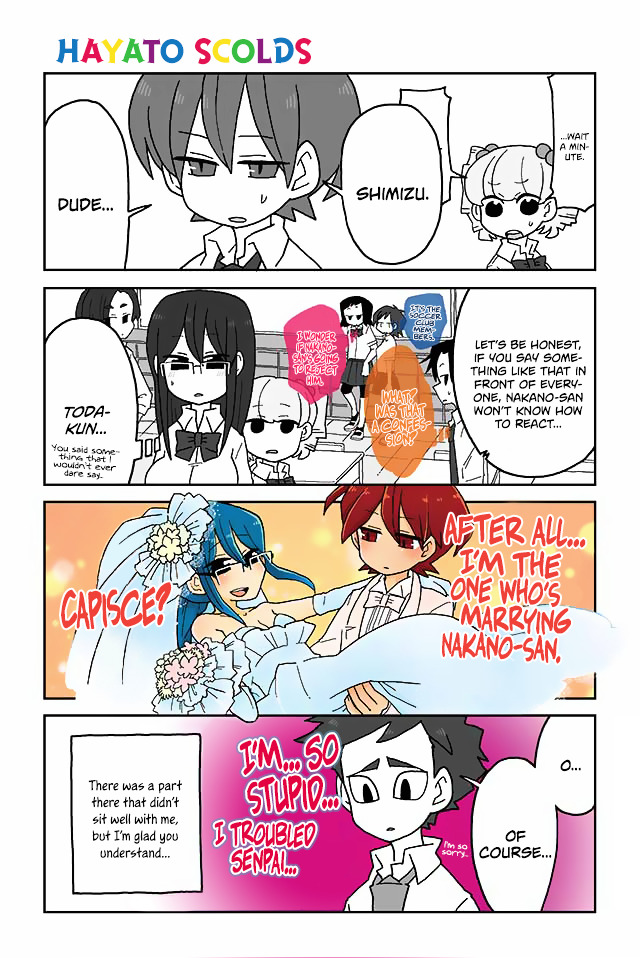 Mousou Telepathy Chapter 176 : Hayato Scolds - Picture 1