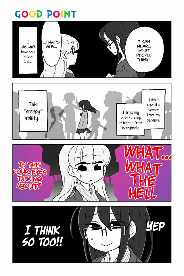 Mousou Telepathy Chapter 103 : Good Point - Picture 1