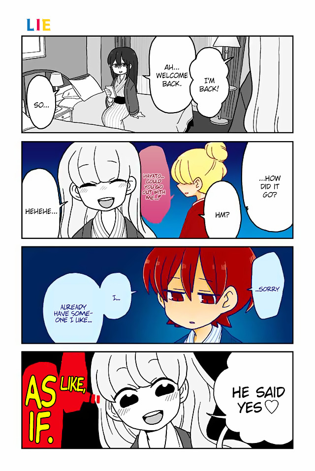 Mousou Telepathy Chapter 98 : Lie - Picture 1