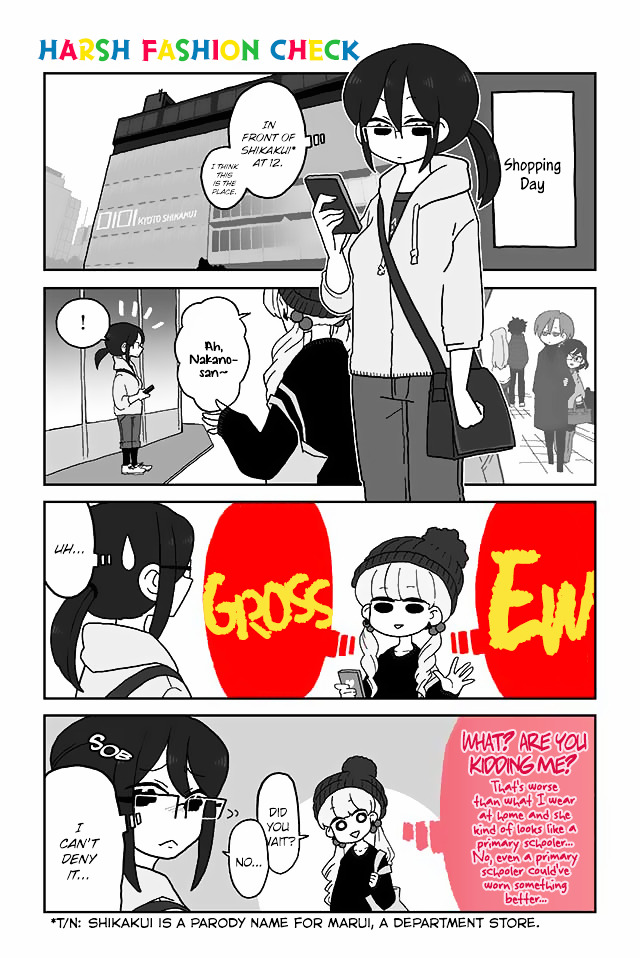 Mousou Telepathy Chapter 64 : Harsh Fashion Check - Picture 1