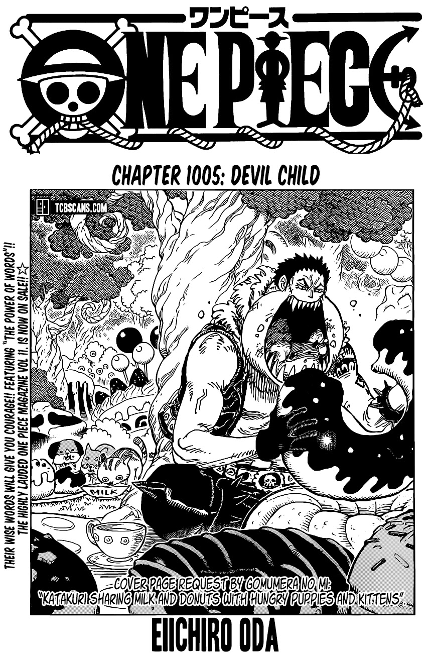 One Piece Chapter 1005 - Picture 1