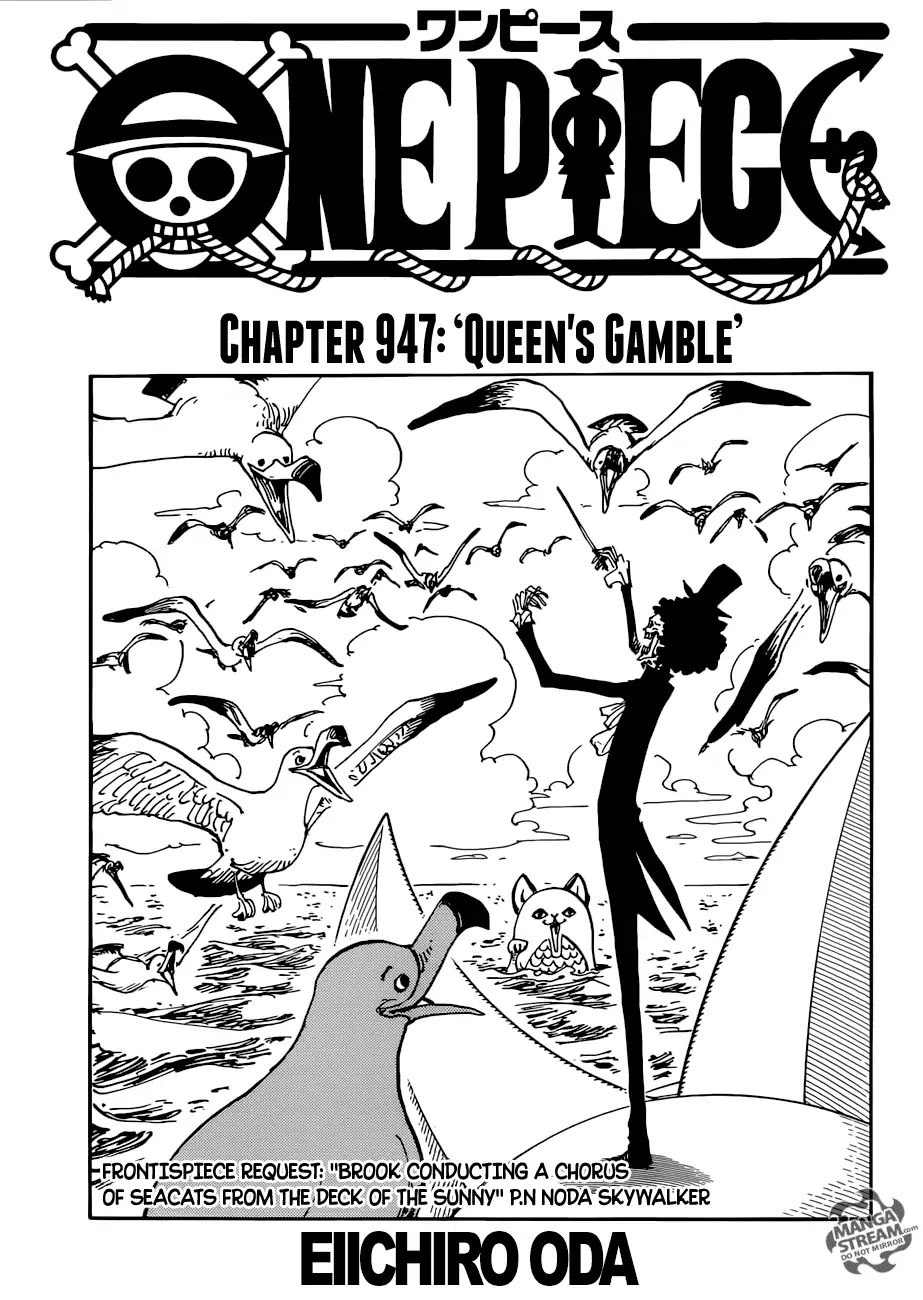 One Piece Chapter 947: Queen S Gamble - Picture 1