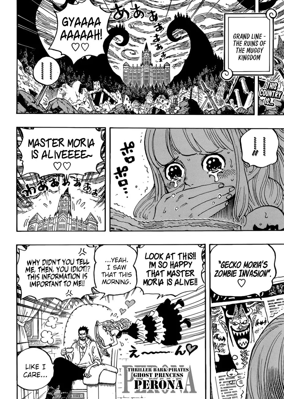 One Piece Chapter 925: The Blank - Picture 3