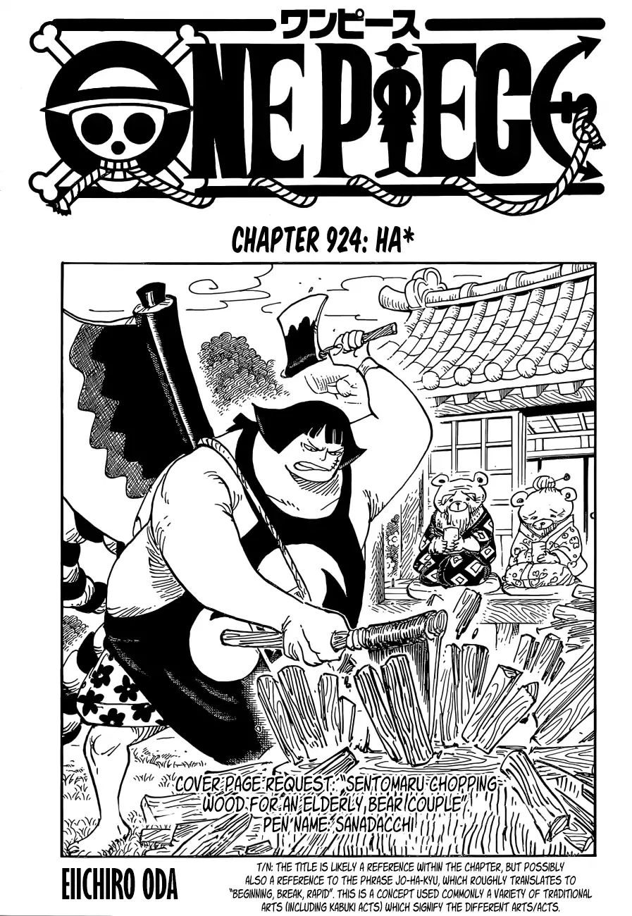 One Piece Chapter 924: Ha - Picture 1