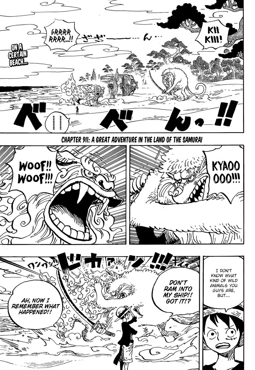 One Piece Chapter 911 - Picture 3