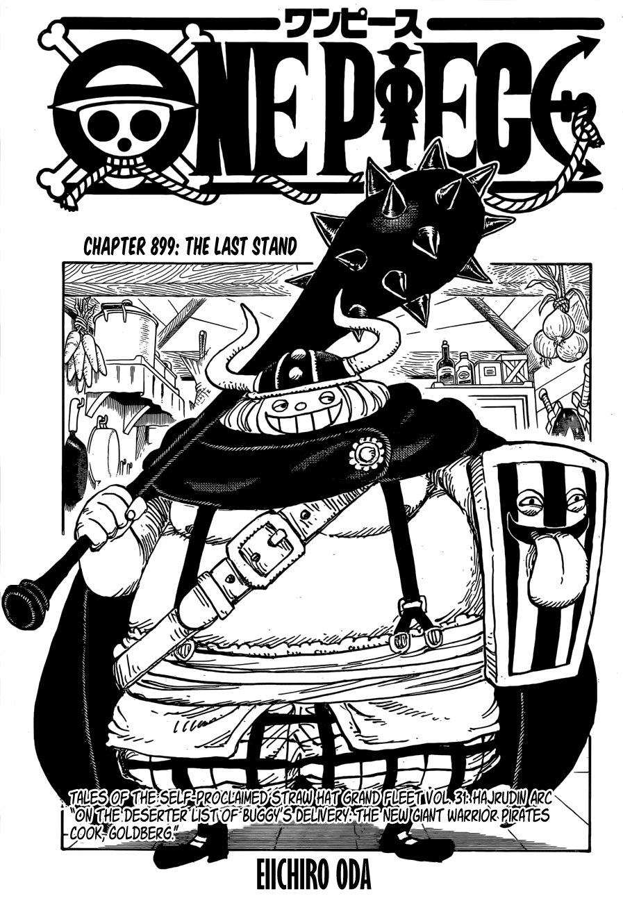 One Piece Chapter 899 - Picture 1