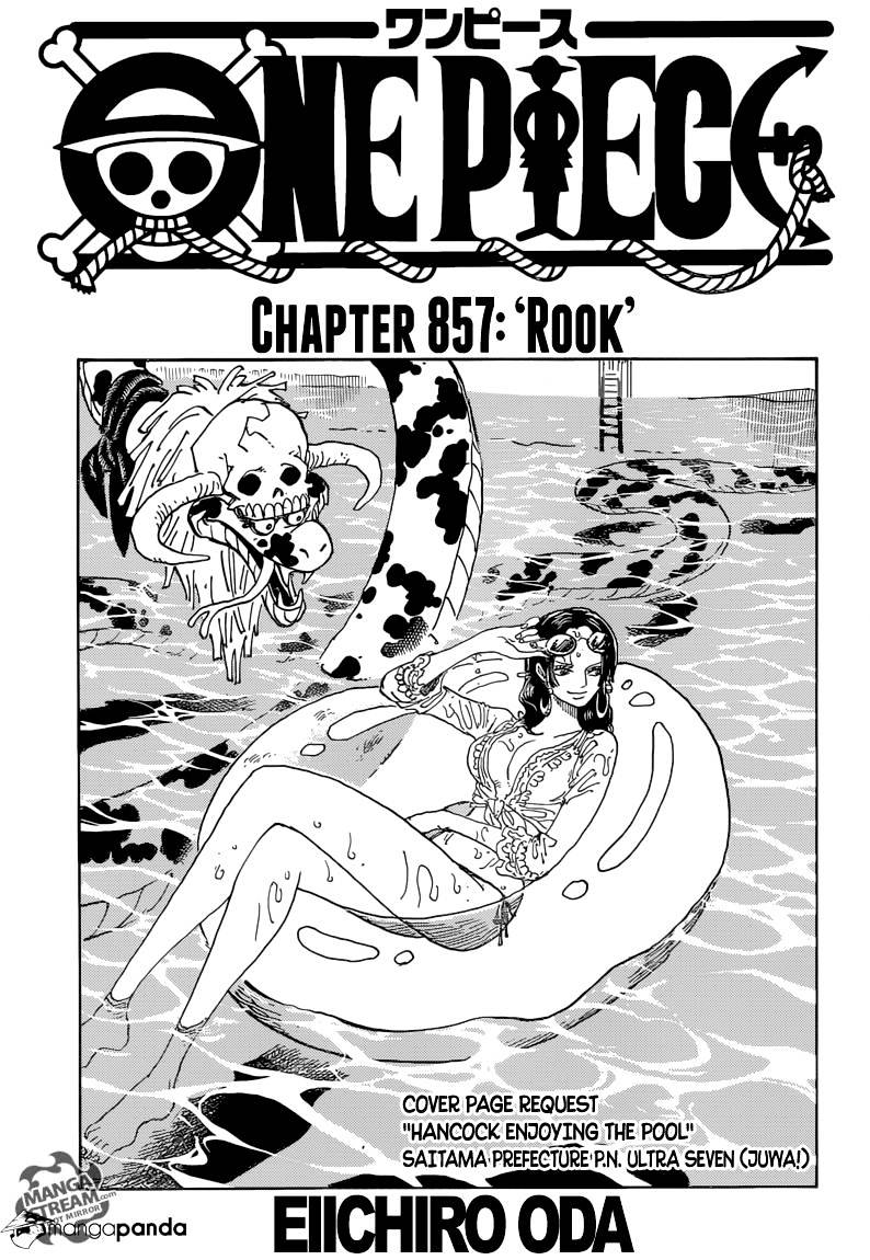 One Piece Chapter 857 : Rook - Picture 1