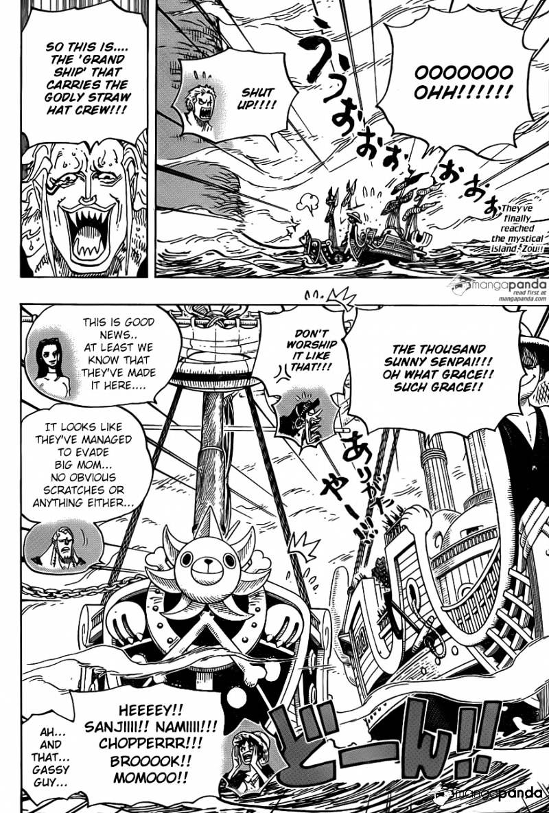 One Piece Chapter 803 : Climbing The Elephant - Picture 2
