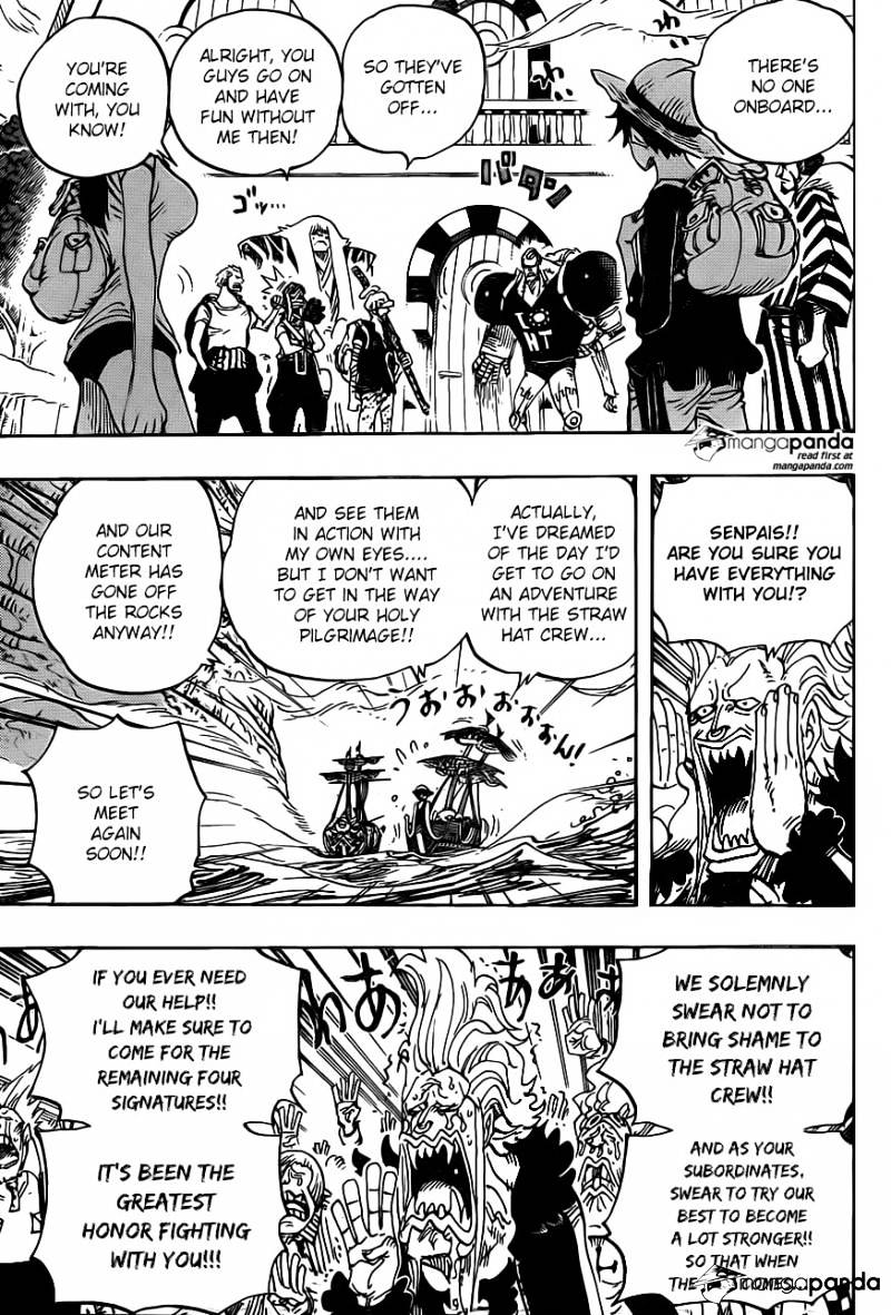 One Piece Chapter 803 : Climbing The Elephant - Picture 3