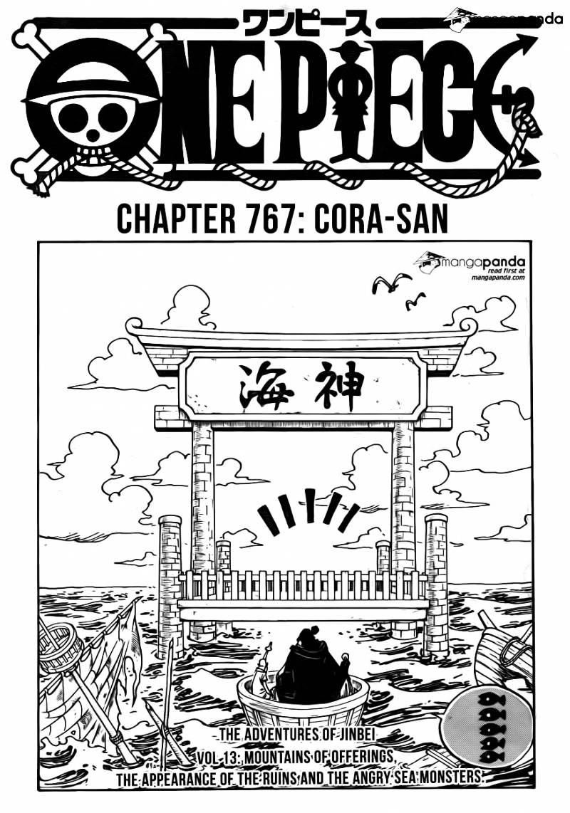 One Piece Chapter 767 : Cora-San - Picture 1