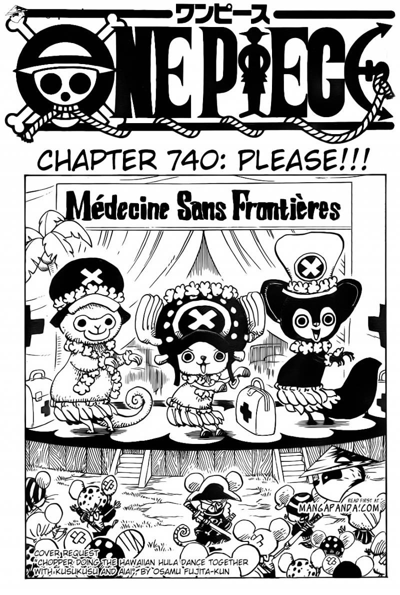 One Piece Chapter 740 : Please!!! - Picture 3
