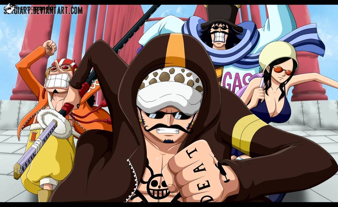 One Piece Chapter 738 : Trevor Army, Special Executive Sugar - Picture 1