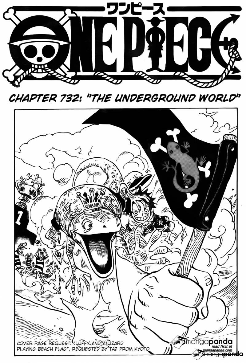 One Piece Chapter 732 : The Underground World - Picture 3
