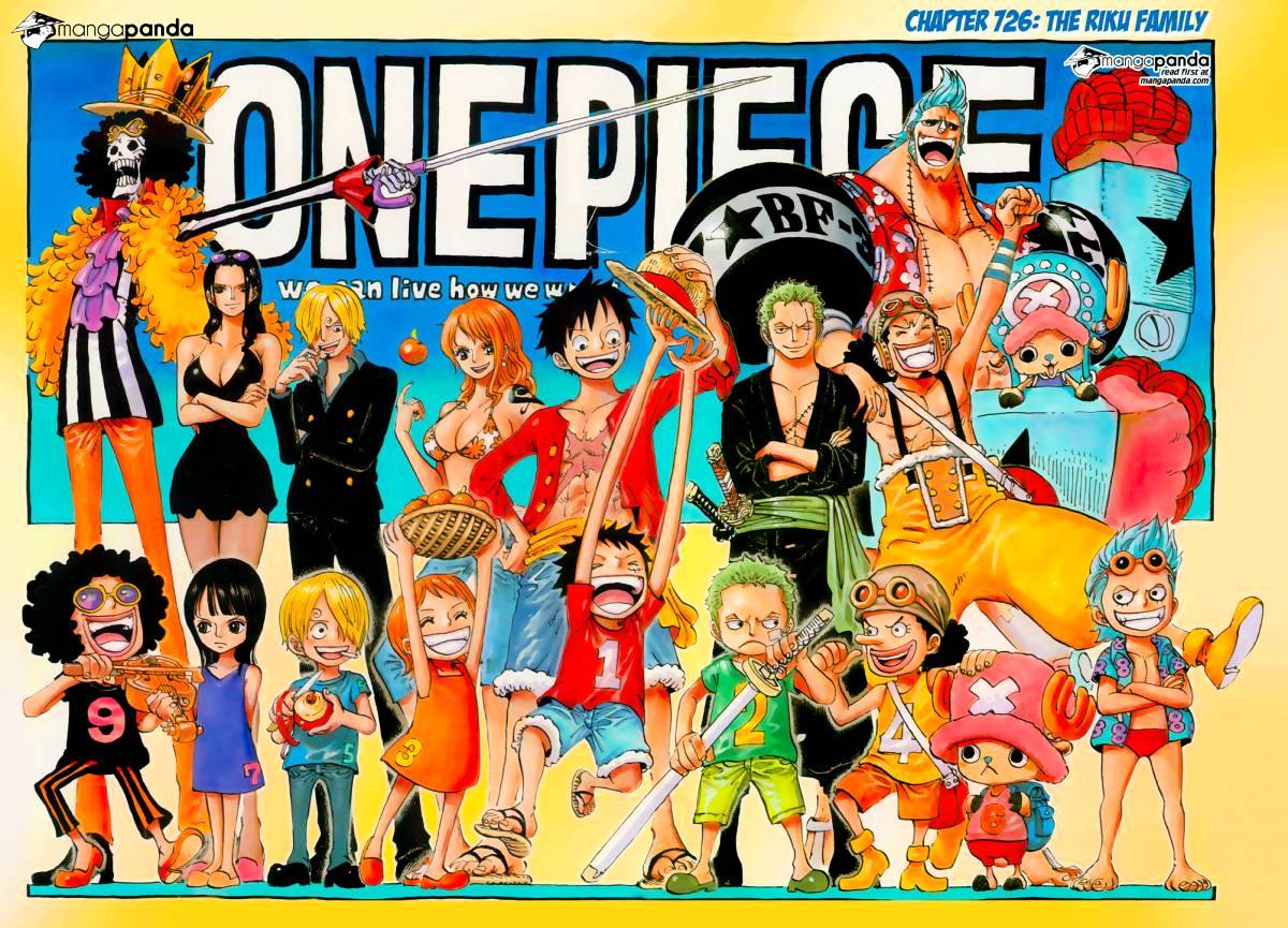 One Piece Chapter 726 : The Riku Family - Picture 2