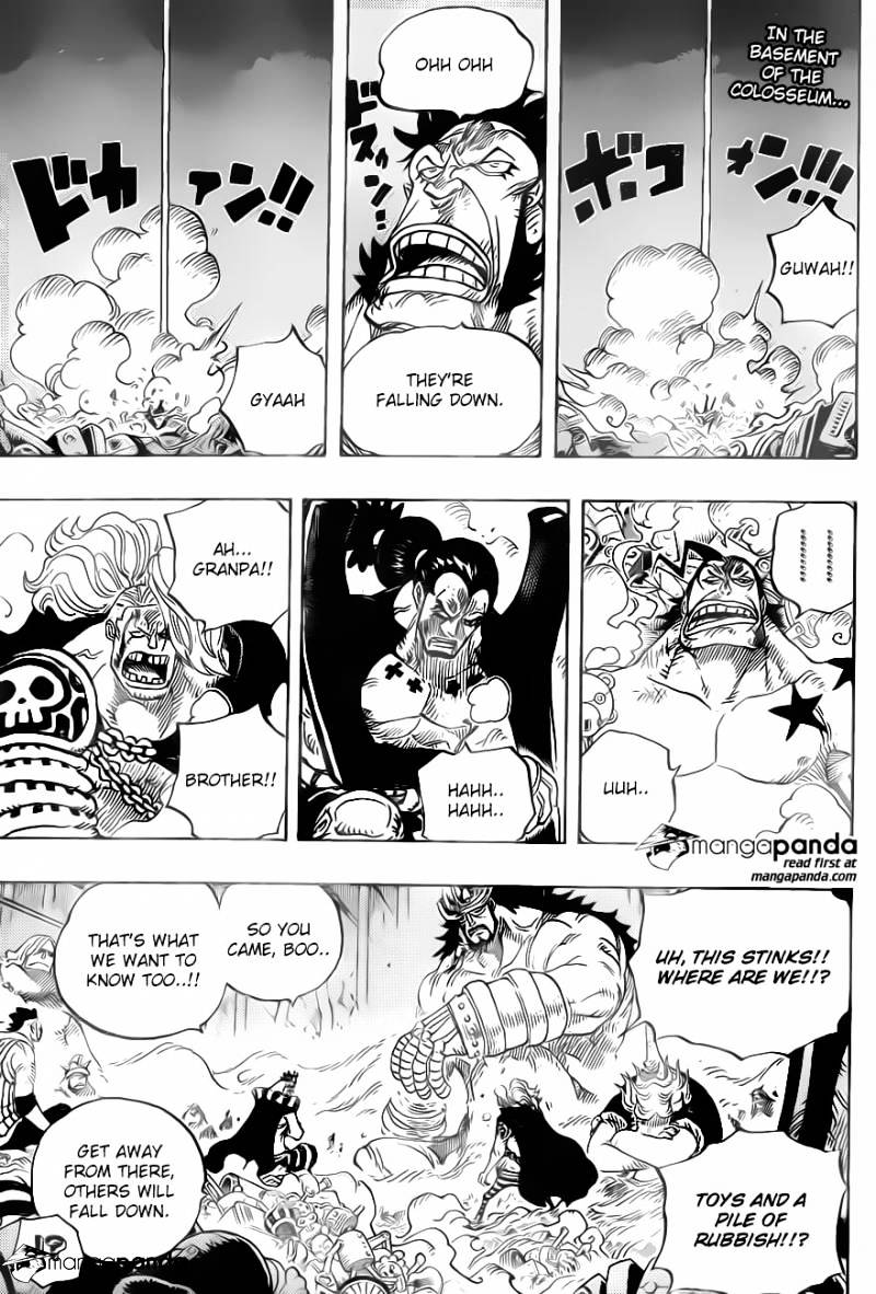 One Piece Chapter 726 : The Riku Family - Picture 3
