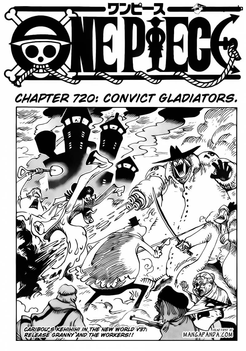 One Piece Chapter 720 : Convict Gladiators. - Picture 3