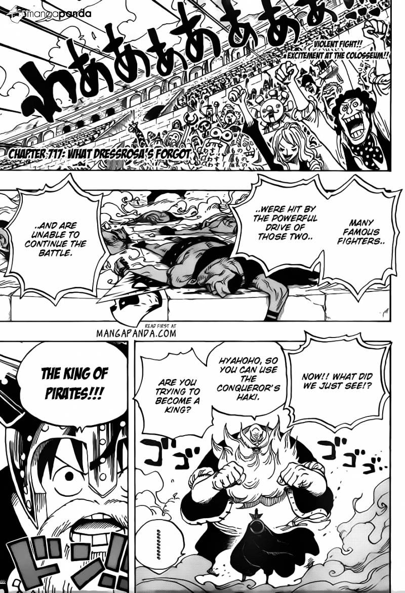 One Piece Chapter 717 : What Dressrosa S Forgot - Picture 3