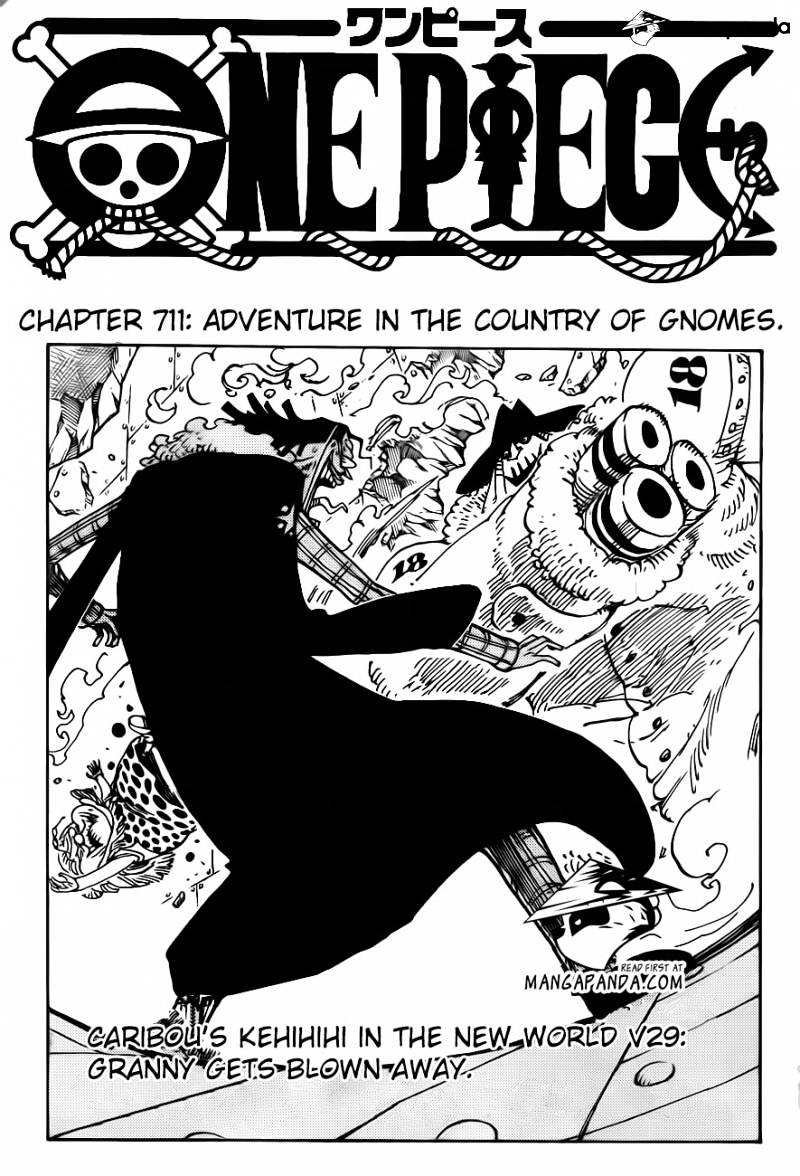 One Piece Chapter 711 : Adventure In The Country Of Gnomes - Picture 3