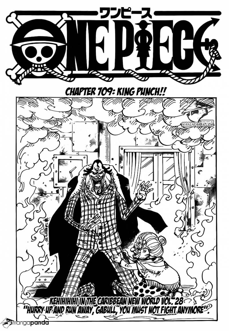 One Piece Chapter 709 : King Punch!! - Picture 3