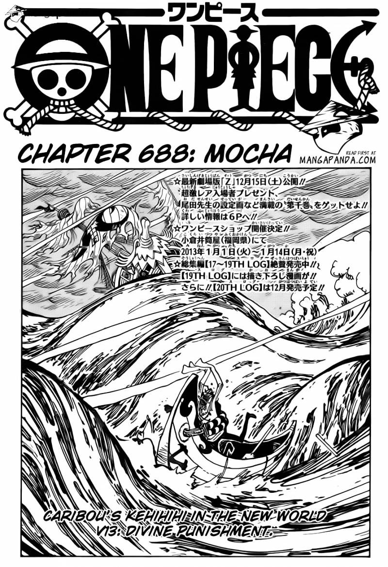 One Piece Chapter 688 : Mocha - Picture 3