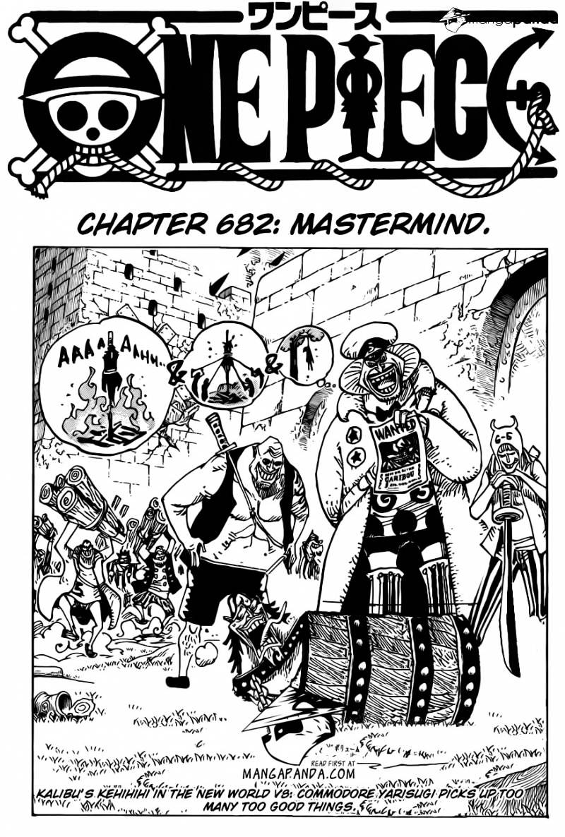 One Piece Chapter 682 : Mastermind - Picture 3