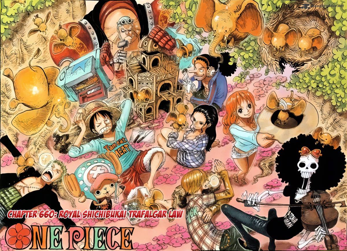 One Piece Chapter 660 : Royal Shichibukai Trafalgar Law - Picture 2