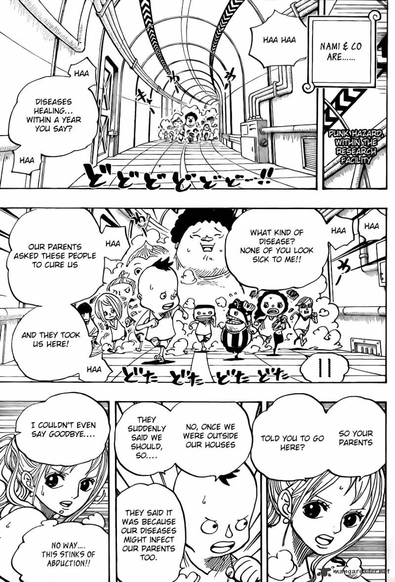 One Piece Chapter 660 : Royal Shichibukai Trafalgar Law - Picture 3