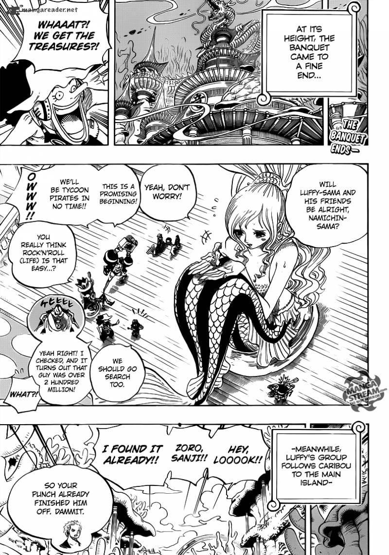 One Piece Chapter 651 : The Voice From The New World - Picture 2