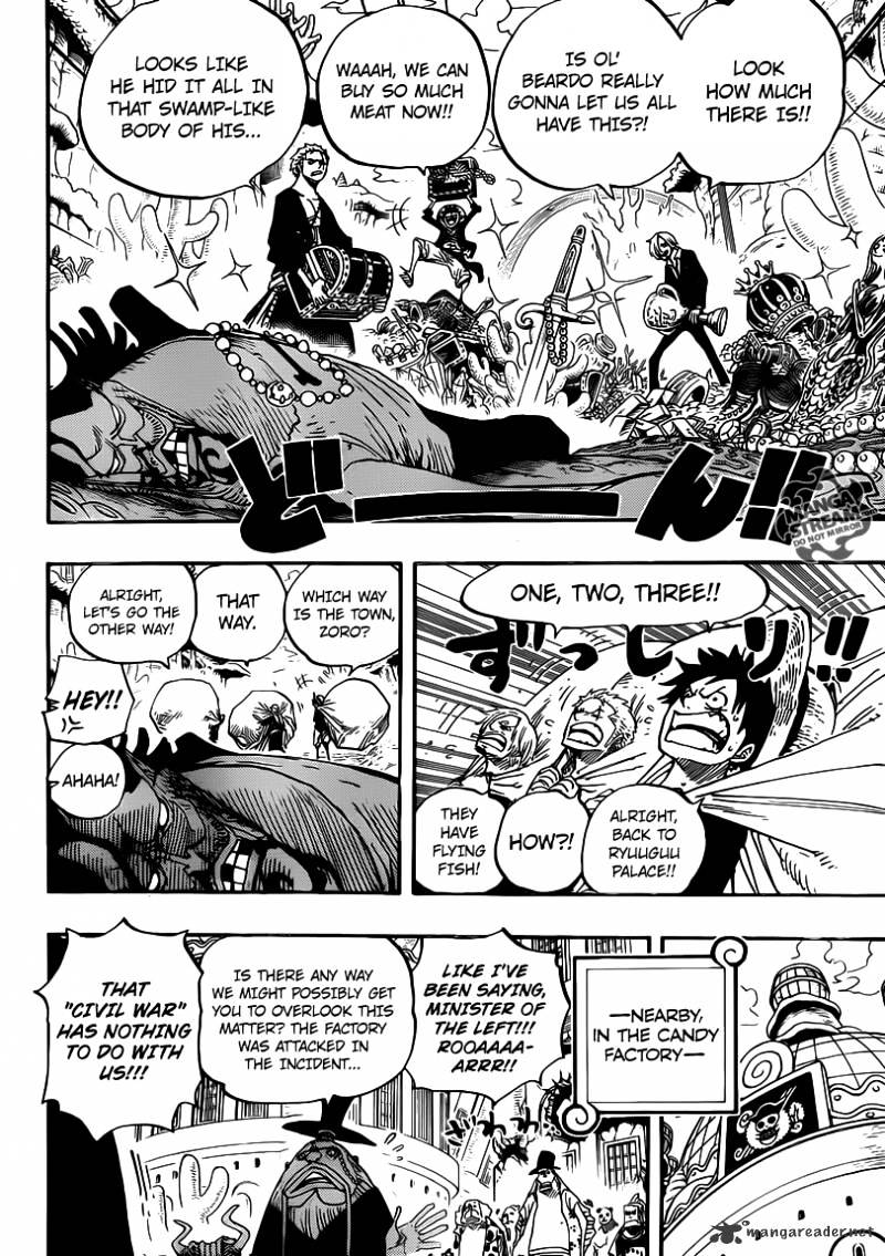 One Piece Chapter 651 : The Voice From The New World - Picture 3