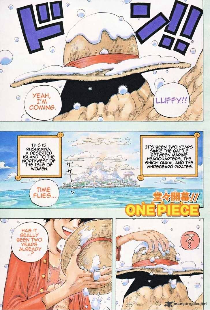 One Piece Chapter 598 : 2 Years Later - Picture 2